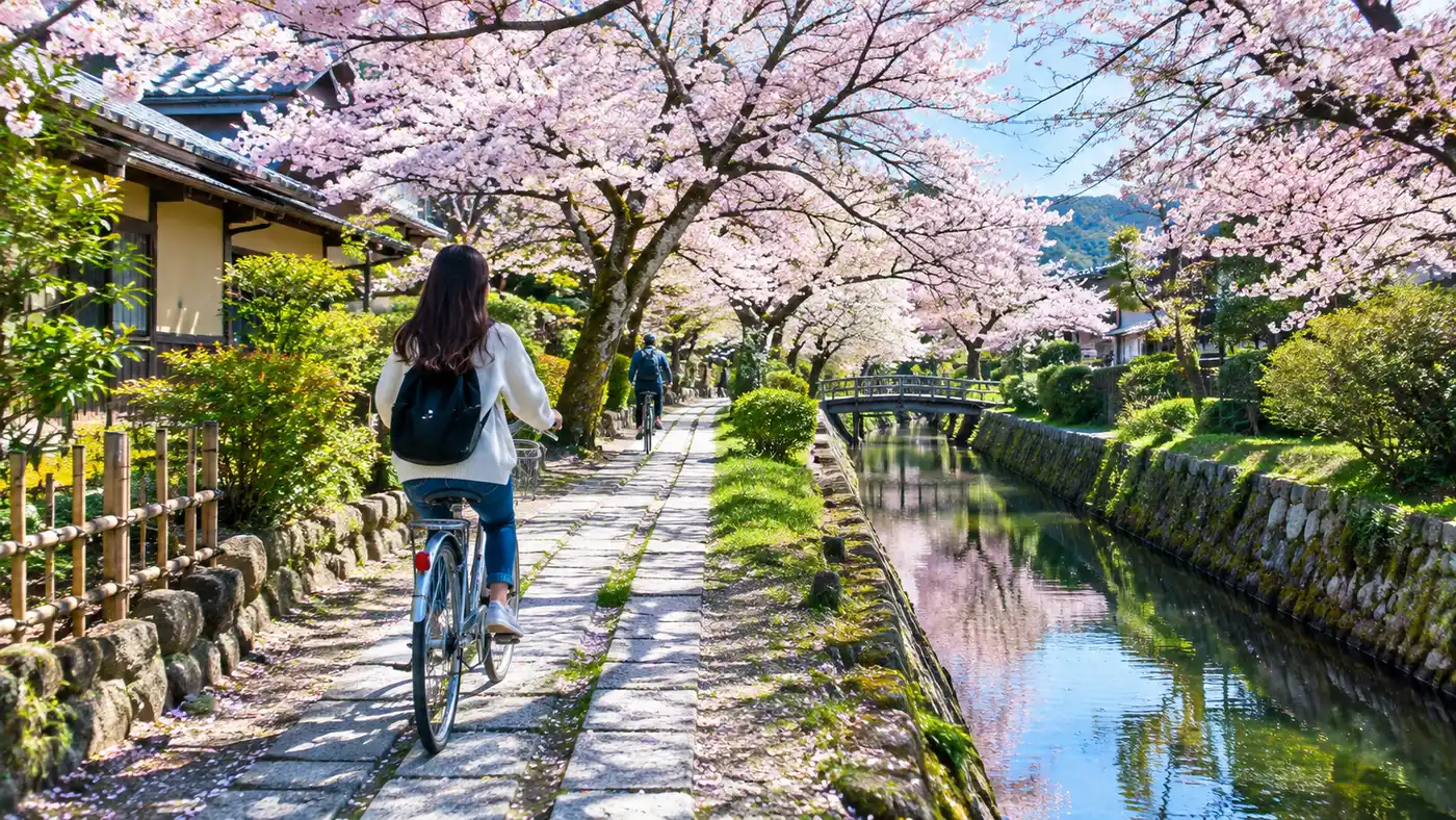 Biking the Philosopher's Path in Kyoto: A Cycling Guide